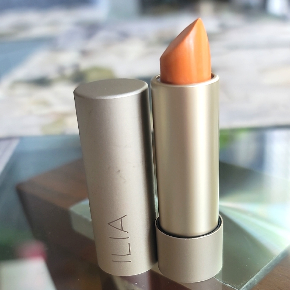 ILIA Coral Cream Lipstick Satin Finish -Funnel Of Love- No Box